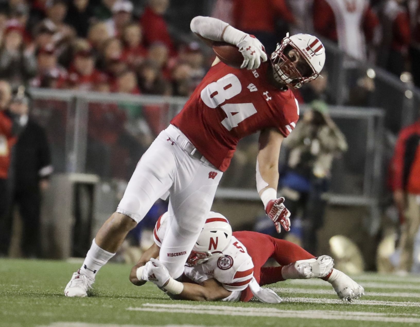 AP Nebraska Wisconsin Football